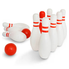 Load image into Gallery viewer, Juego de bolos de madera 18 cm
