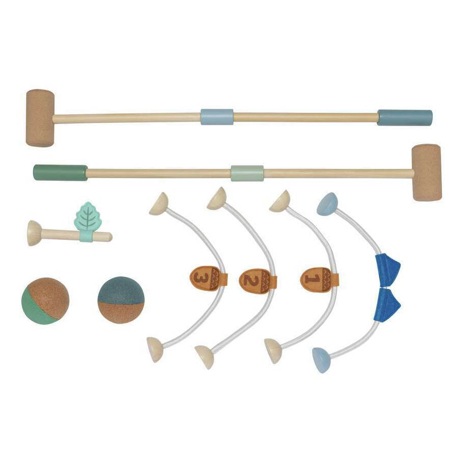 Natural Cork Croquet Set by Korko