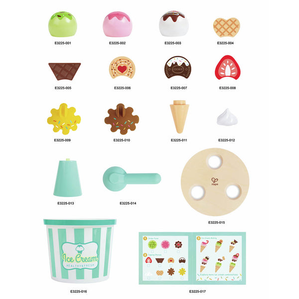 Juego de Helado Scoop & Serve Hape