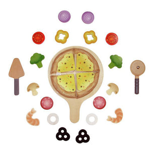 Juego de Pizza con Ingredientes Hape