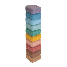 Carregar imatge al visor de la galeria, Joc de construcció de blocs de suro Korko Nature Rainbow
