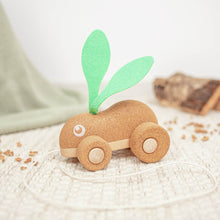 Load image into Gallery viewer, Rabbit Natural Cork Pull Toy by Korko
