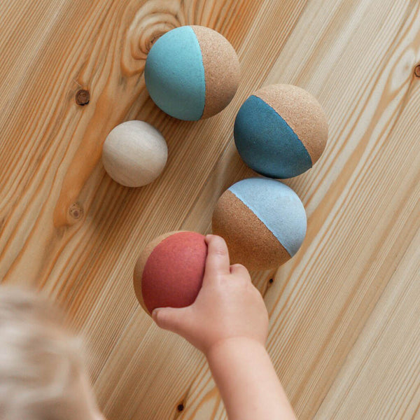 Korko Champions Natural Cork Children's Petanque Set