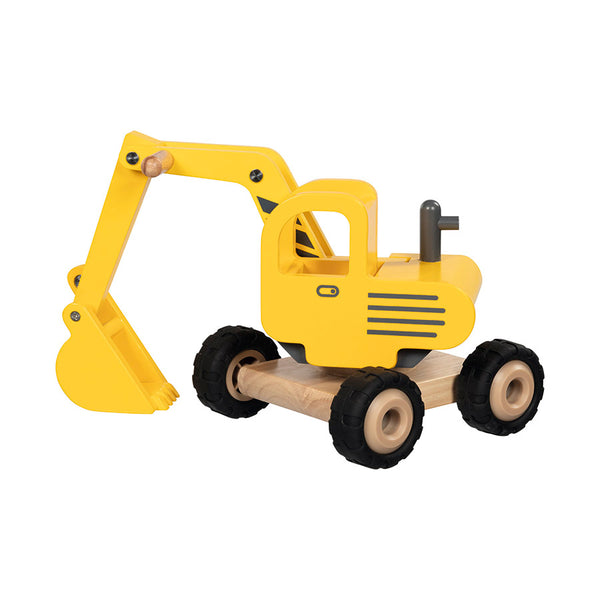 Goki Wooden Excavator Toy