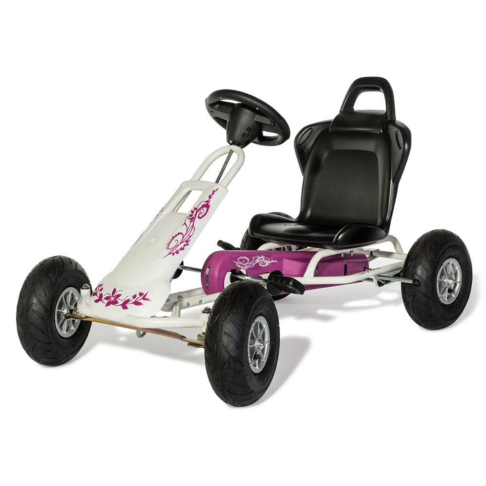kart pedales AIR Runner pedal Gokart White Pink