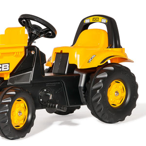 Máquina de construcción Dumper JCB con cargador frontal