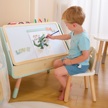 Load image into Gallery viewer, Mesa de Dibujo y Biblioteca 2 en 1 Hape
