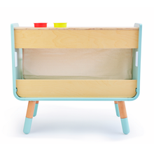 Load image into Gallery viewer, Mesa de Dibujo y Biblioteca 2 en 1 Hape
