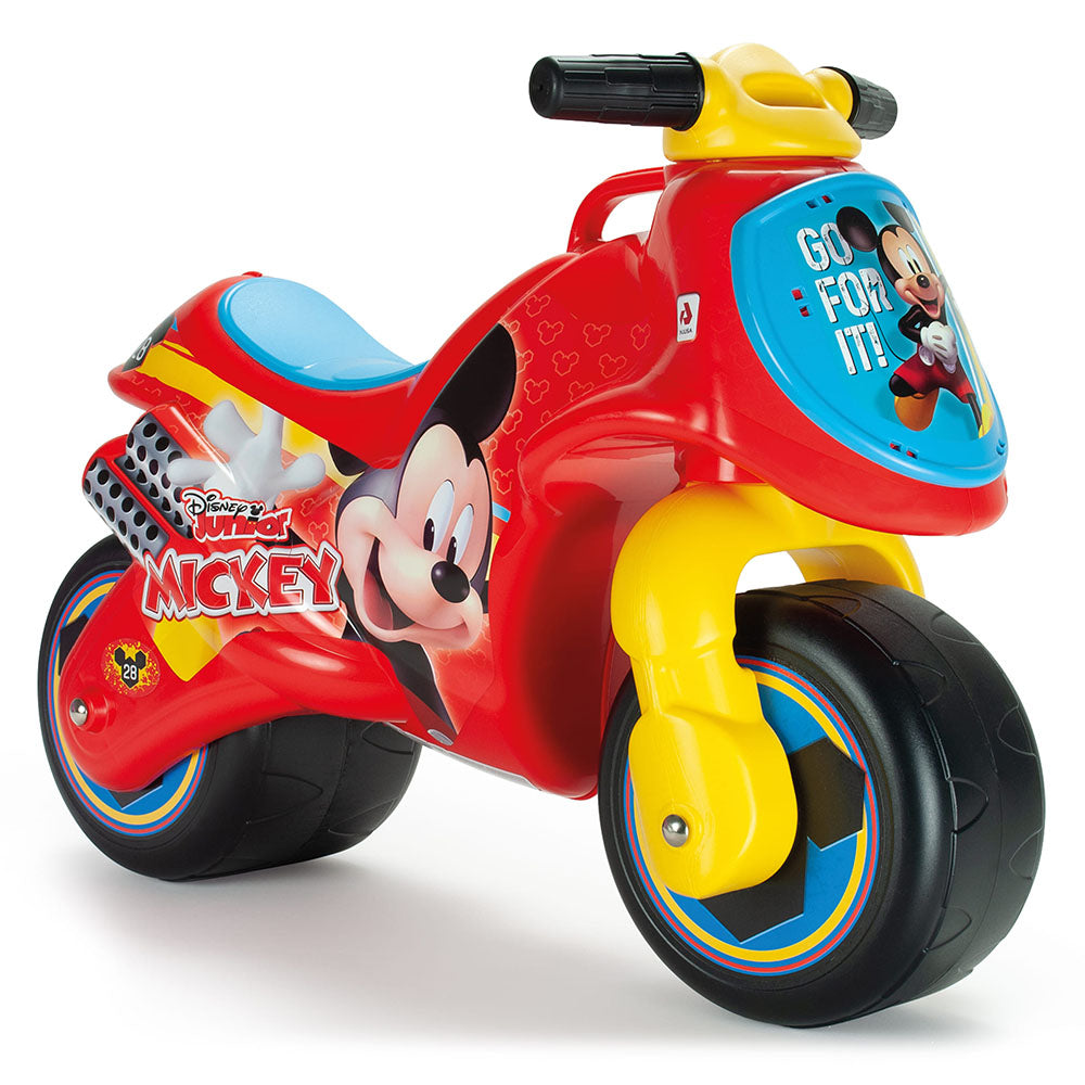 Injusa Neox Mickey Ride-On Motorcycle | Juego y Jardín