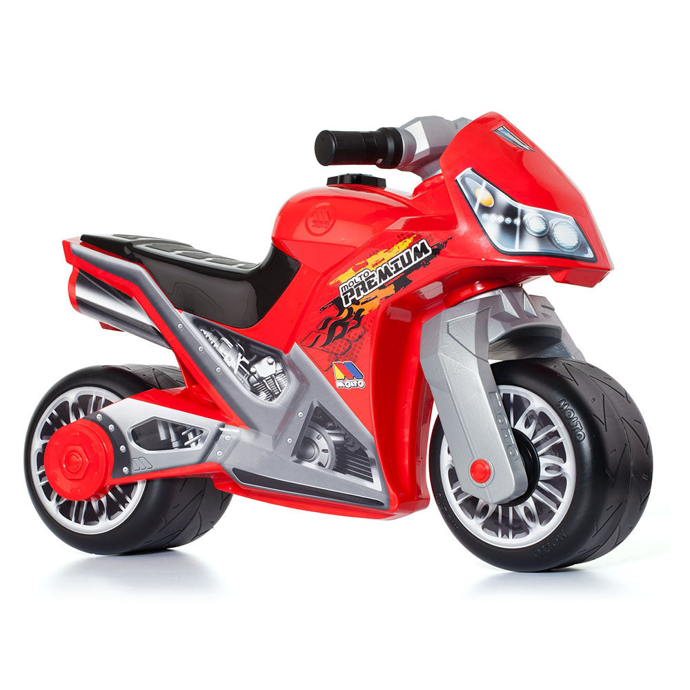 Molto Cross Premium Ride-on Motorcycle in Red