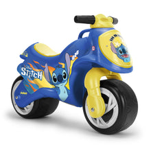 Carregar imagem no visualizador da galeria, Moto Correpasillos Stitch Injusa - Azul y Amarillo
