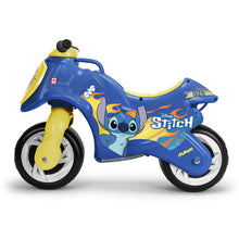 Carregar imagem no visualizador da galeria, Moto Correpasillos Stitch Injusa - Azul y Amarillo
