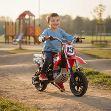 Cargar imagen en el visor de la galería, Moto Cross Eléctrica Infantil Red Fighter 24V Injusa
