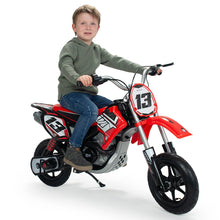 Cargar imagen en el visor de la galería, Moto Cross Eléctrica Infantil Red Fighter 24V Injusa
