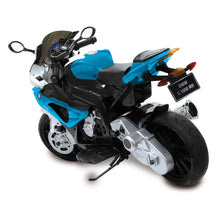 Cargar imagen en el visor de la galería, Moto Eléctrica Infantil BMW S1000RR Azul 12V
