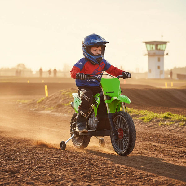 Moto Eléctrica Infantil Kawasaki KX 85 II 12V Verde
