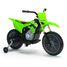Carregar imagem no visualizador da galeria, Moto Eléctrica Infantil Kawasaki KX 85 II 12V Verde
