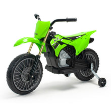 Carregar imagem no visualizador da galeria, Moto Eléctrica Infantil Kawasaki KX 85 II 12V Verde
