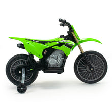 Carregar imagem no visualizador da galeria, Moto Eléctrica Infantil Kawasaki KX 85 II 12V Verde
