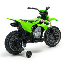 Carregar imagem no visualizador da galeria, Moto Eléctrica Infantil Kawasaki KX 85 II 12V Verde
