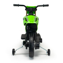 Carregar imagem no visualizador da galeria, Moto Eléctrica Infantil Kawasaki KX 85 II 12V Verde
