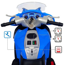 Load image into Gallery viewer, Feber Police 12V electric motorcycle
