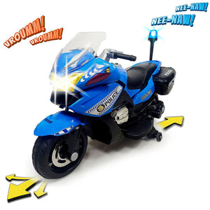 Moto elèctrica Feber Policia 12V