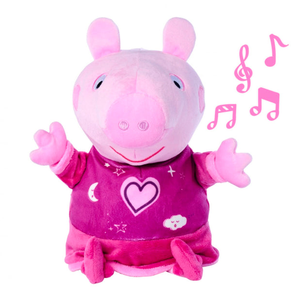 Good Night Peppa Pig Plush Doll with Light and Lullaby