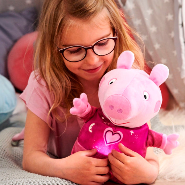 Good Night Peppa Pig Plush Doll with Light and Lullaby