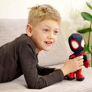 Boneco de Pelúcia Spidey Miles Morales 25 cm