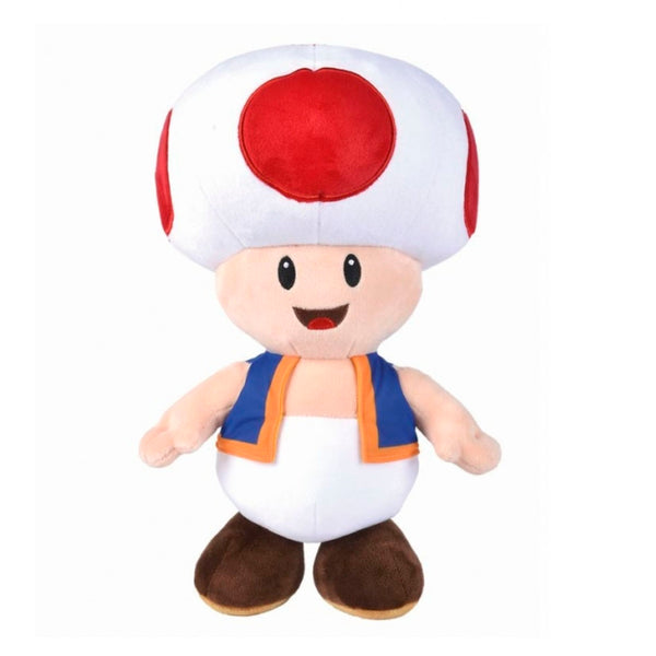 Super Mario Bros Toad Plush Doll 40cm