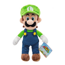 Cargar imagen en el visor de la galería, Muñeco de peluche Super Mario Bros Luigi 30 cm
