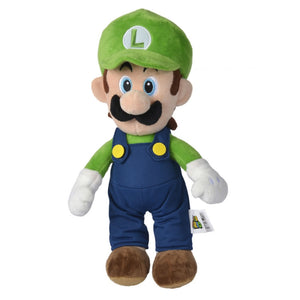 Muñeco de peluche Super Mario Bros Luigi 30 cm