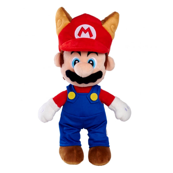 Super Mario Bros Raccoon Plush Doll 30cm