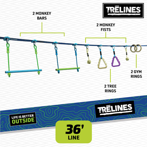 11m Ninja Adventure Rope
