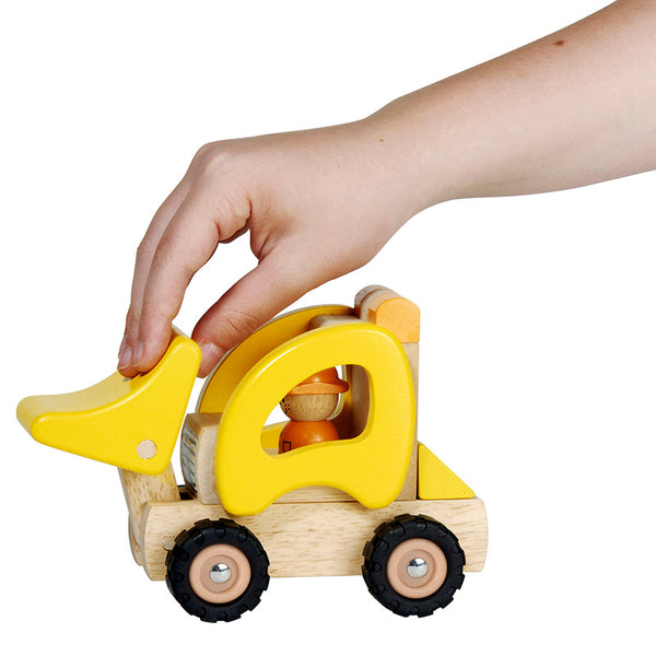 Pala Cargadora de Madera Goki