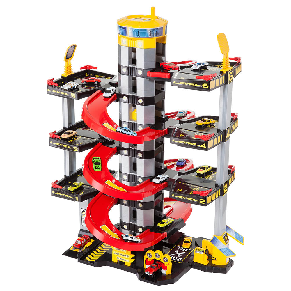 Molto 7-Storey Toy Parking Lot | With Elevator | Juego y Jardín