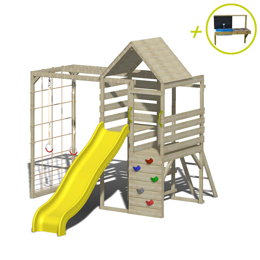 Parque infantil para jardín Climb Tower 40 con cocina