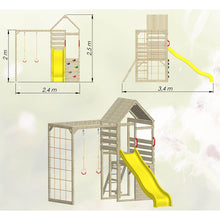 Cargar imagen en el visor de la galería, Parque infantil para jardín Climb Tower 40 con cocina
