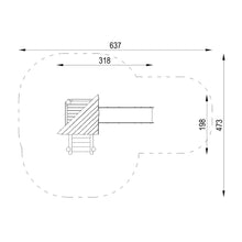 Cargar imagen en el visor de la galería, Parque Infantil De Robinia Torre Activa 1 Uso Público
