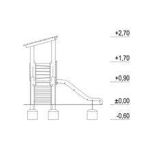 Cargar imagen en el visor de la galería, Parque Infantil De Robinia Torre Activa 1 Uso Público
