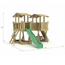 Carregar imagem no visualizador da galeria, Parque Infantil Homologado FunForte V con Tobogán Uso público
