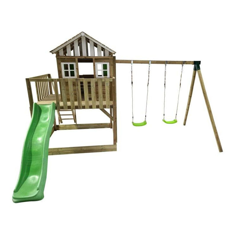 Parque infantil LOLLIPOP L con columpio doble