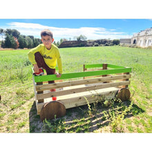 Carregar imatge al visor de la galeria, Parc Infantil TREN PINXO: Locomotora + 2 vagons Ús Públic
