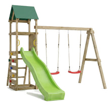 Carregar imatge al visor de la galeria, Parque Infantil de Madera Max-Play 2.1 con Tobogán
