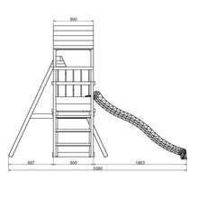 Load image into Gallery viewer, Max-Play 3.2 Wooden Playground with Slide
