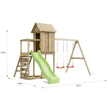 Carregar imatge al visor de la galeria, Parc Infantil de Fusta Max-Play 5 amb Tobogan
