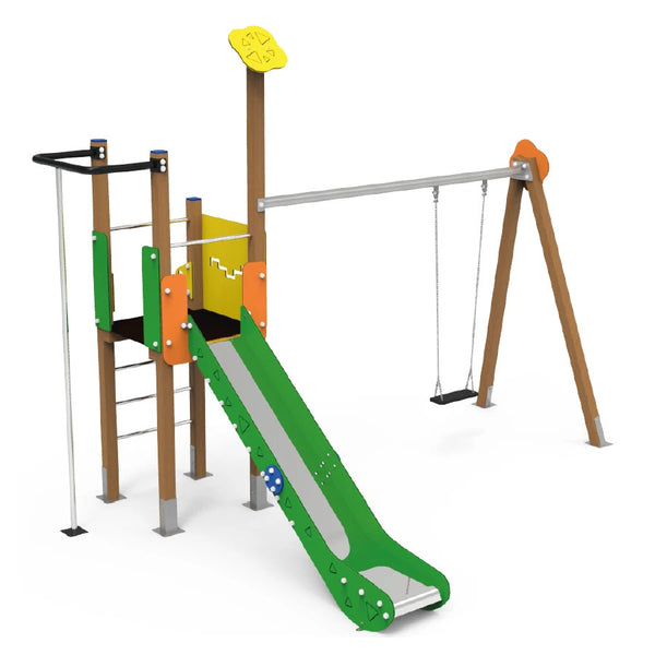 Parc infantil Maxi 3 amb gronxador ús públic