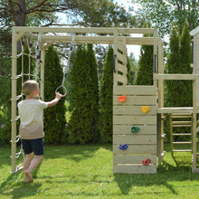 Cargar imagen en el visor de la galería, Parque infantil para jardín My Lodge con gimnasio
