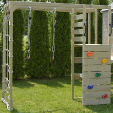 Cargar imagen en el visor de la galería, Parque infantil para jardín My Lodge con gimnasio

